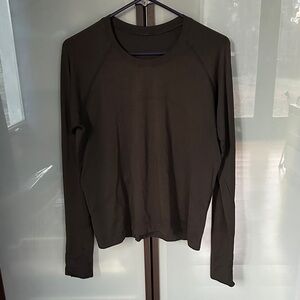 Lululemon Swiftly Tech Long Sleeve, Hip Length, Size 12 Black